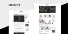  Heeney - Modern Blog WordPress Theme