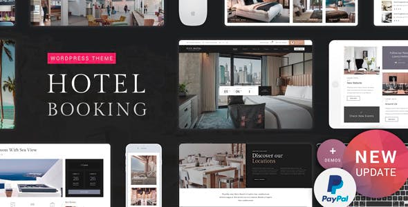Hotel Booking - 酒店预订 WordPress 主题