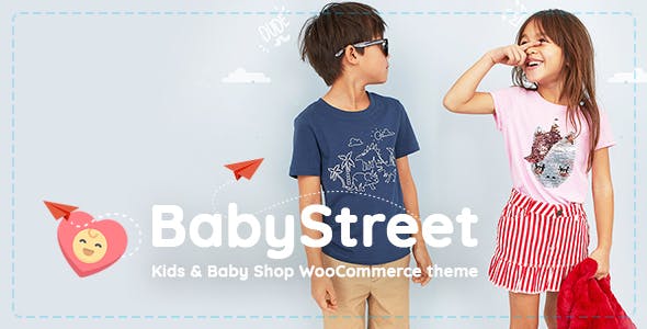 BabyStreet - 儿童服饰玩具网站WooCommerce模板
