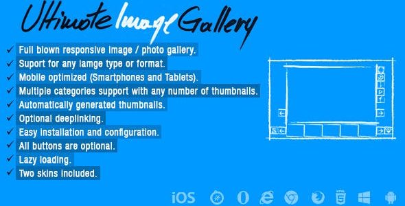 Ultimate Image Gallery 响应式相册插件