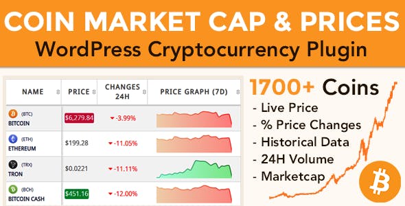 Coin Market Cap & Prices - 加密货币价格行情插件