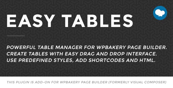 Easy Tables - 可视化选项卡编辑器