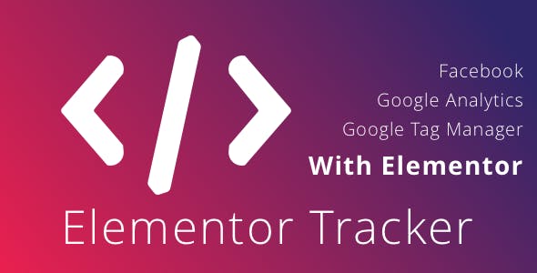 WordPress Elementor Tracker - Elementor 跟踪事件分析插件