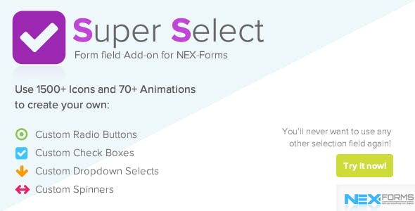Super Selection Form Field for NEX-Forms 超级表单字段插件