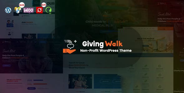 GivingWalk - 多功能公益WordPress主题