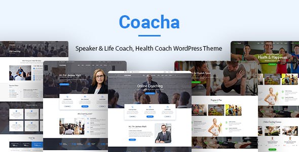 Coacha - 健康健身教练网站WordPress主题