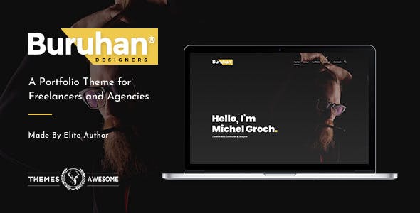 Buruhan - A Portfolio Theme for Freelancers and Agencies