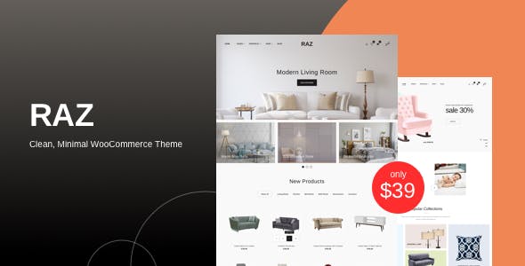 Raz - Clean Minimal WooCommerce Theme