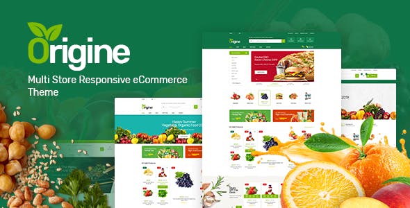 Origine - 农场有机食品 Opencart 模板