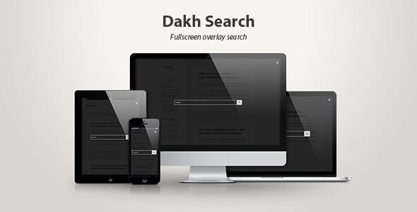 akh Search - 全屏叠加蒙层搜索插件