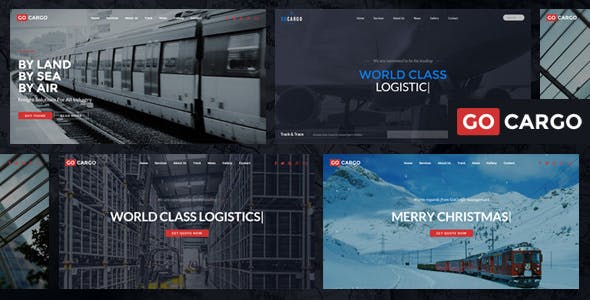 GoCargo - Freight Logistics & Transportation WordPress Theme