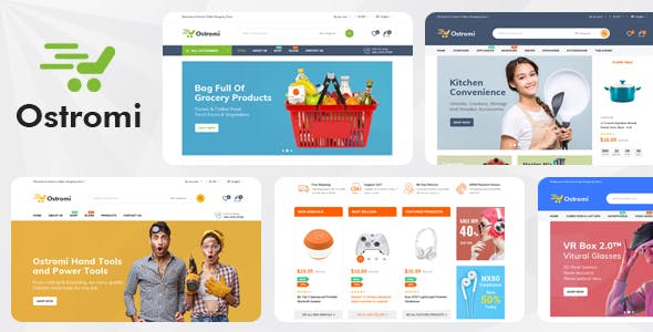  Ostromi - Online Store OpenCart Theme