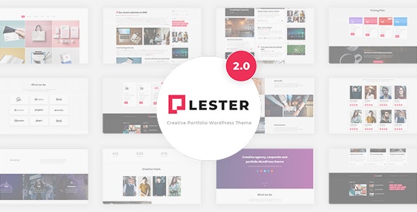 Lester - 创意工艺品展示 WordPress 主题
