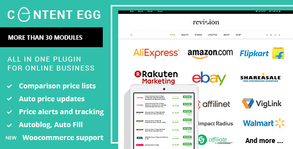 Content Egg - all in one plugin for Affiliate
