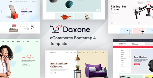 Daxone - 电子商务HTML模板