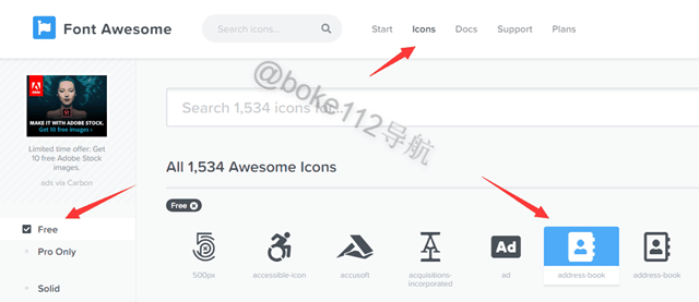 为什么添加Font Awesome图标有些不显示？