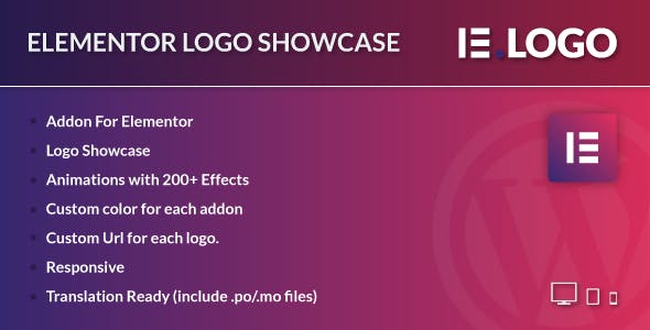 Logo Showcase for Elementor - LOGO标识图标WordPress插件