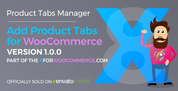 Add Product Tabs for WooCommerce 产品选项卡插件