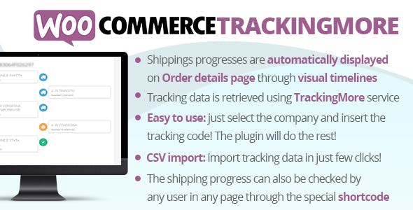 WooCommerce TrackingMore 物流跟踪插件