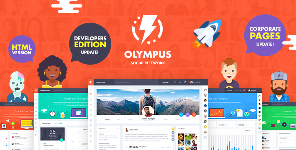 Olympus - HTML社交网络工具包