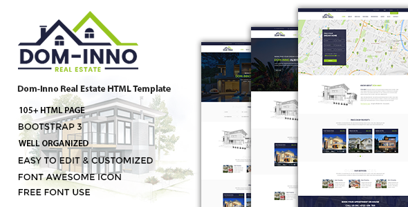 Dominno - 房地产HTML模板