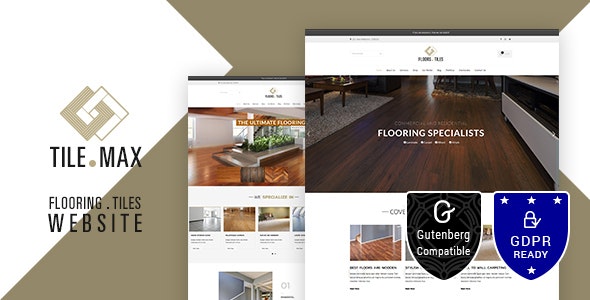 Tilemax - Flooring, Tiling & Paving WP Theme