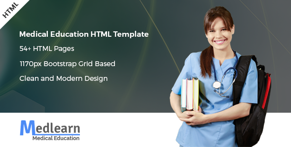 Medlearn - Medical Education HTML Template