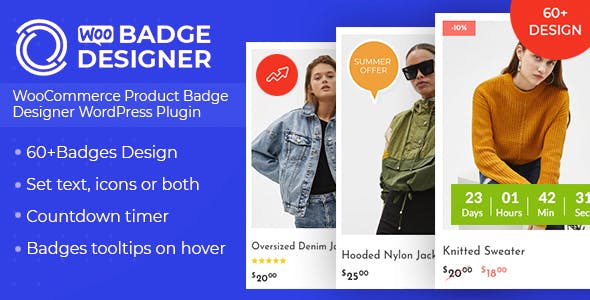 Woo Badge Designer - WooCommerce Product Badge Designer WordPress Plugin