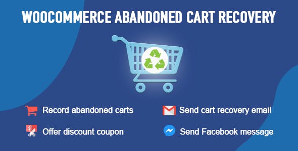 WooCommerce Abandoned Cart Recovery 购物车删除商品恢复插件