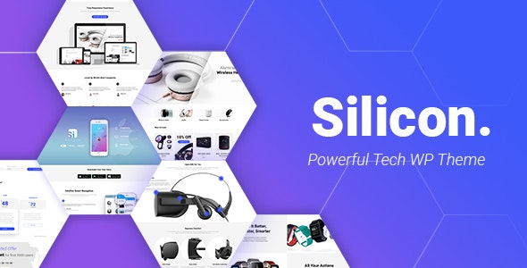 Silicon - 项目启动展示WordPress主题