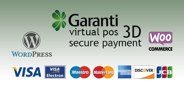 Garanti 3D Virtual POS Gateway for WooCommerce 支付插件