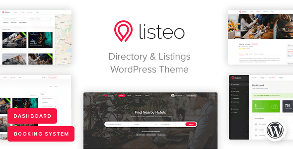 Listeo - 商家目录列表预订WordPress主题