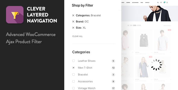 Clever Layered Navigation - WooCommerce Ajax 产品过滤器商品筛选插件