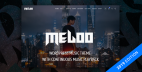Meloo - DJ音乐制作人网站模板WordPress主题