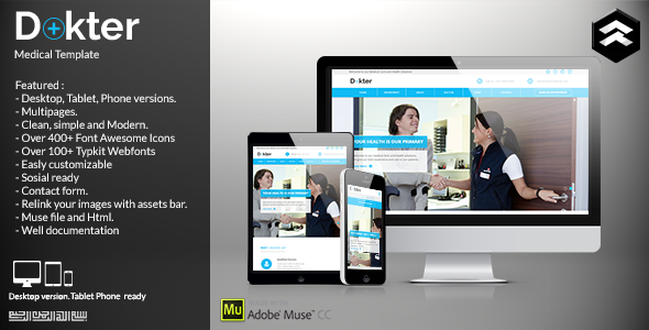 Dokter - Medical Muse Template