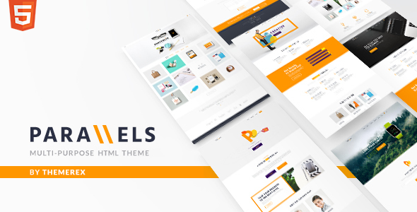Parallels - 多用途网站HTML模板