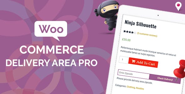 WooCommerce Delivery Area Pro - 销售区域限制插件