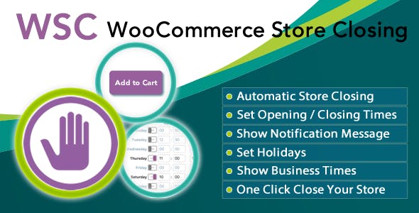 Woocommerce Store Closing 商品倒计时插件