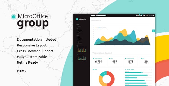 Micro Office - Intranet/Extranet 管理模板