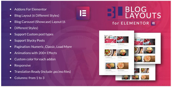 Blog Layouts for Elementor - 可视化博客布局插件