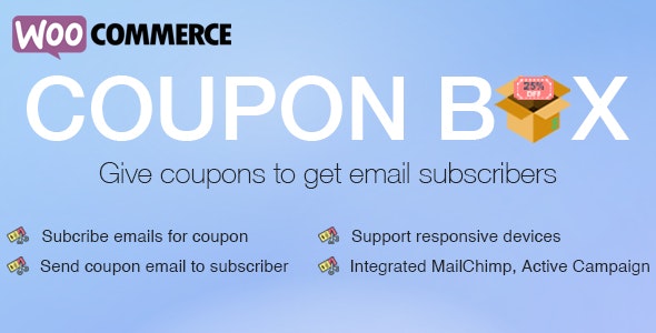 WooCommerce Coupon Box - 优惠券插件