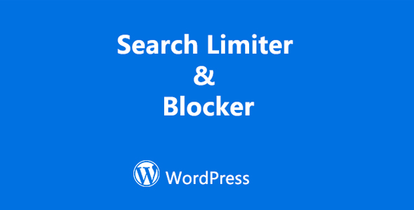 Search Limiter & Blocker 限制搜索次数频率插件