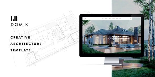  Domik - Creative Architecture Landscape Design Decoration Company WordPress Chinese Theme