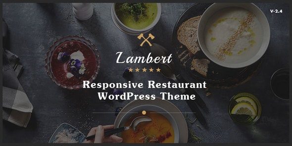 Lambert - 餐厅/咖啡厅/酒吧WordPress主题