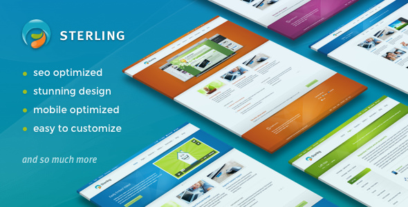 Sterling - Responsive Wordpress Theme