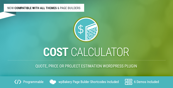 Cost Calculator - WordPress Plugin