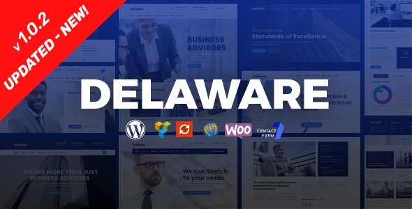 Delaware - Consulting and Finance WordPress Theme