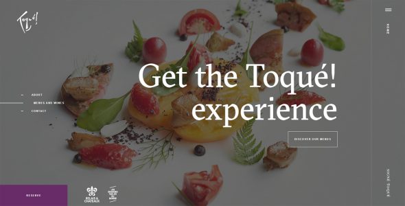  A leader of Quebec gastronomy - restaurant food website appreciation