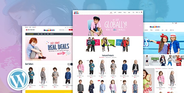  Happy Child - WordPress Theme of Children's Maternal and Child Products Store