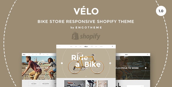 Velo - 自行车商店Shopify主题